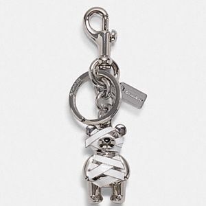 NWT Coach Halloween Mummy Bear Bag Charm
